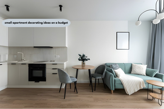 small apartment decorating ideas on a budget