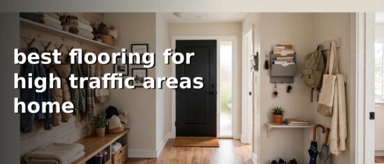 best flooring for high traffic areas home