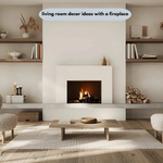 living room decor ideas with a fireplace