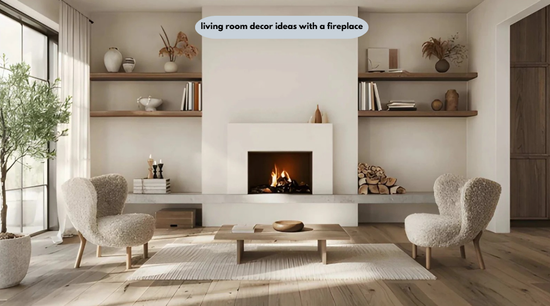 living room decor ideas with a fireplace